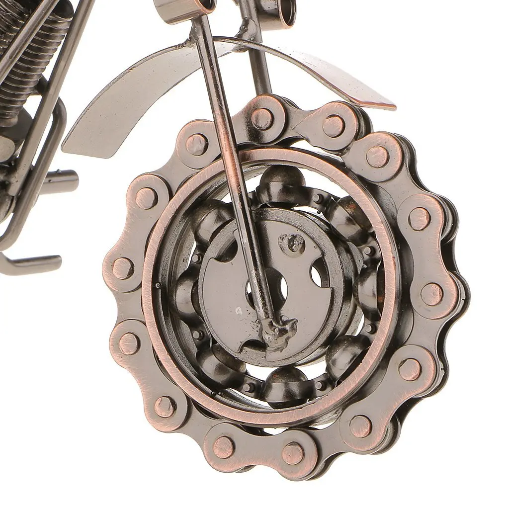 Винтажная металлическая модель мотоцикла WOTT украшение для дома