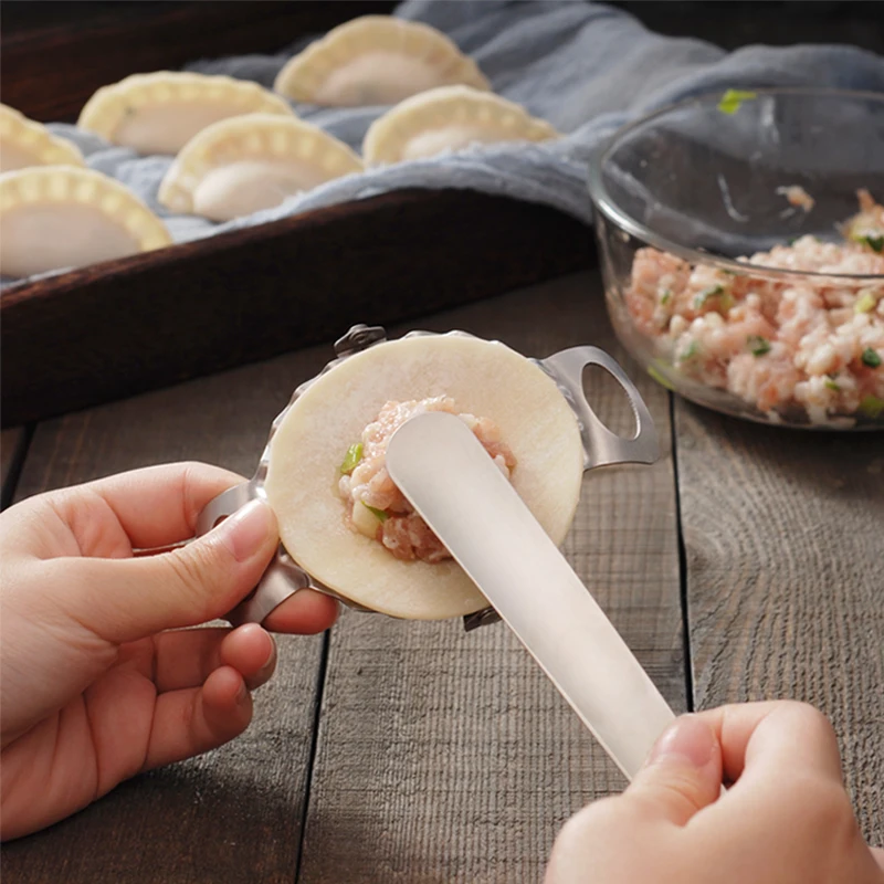 20/50/80 шт. для домашних пельменей Wonton китайский Jiaozi булочки пломбы ложка 304 Нержавеющая сталь начинкой ложка Кухня инструментов для приготовления пирогов