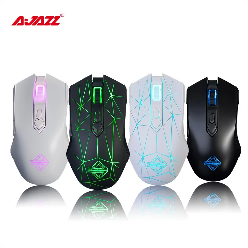 Мышь Ajazz AJ52 Проводная игровая 7 режимов RGB подсветки 2 боковых кнопки|Мыши| |