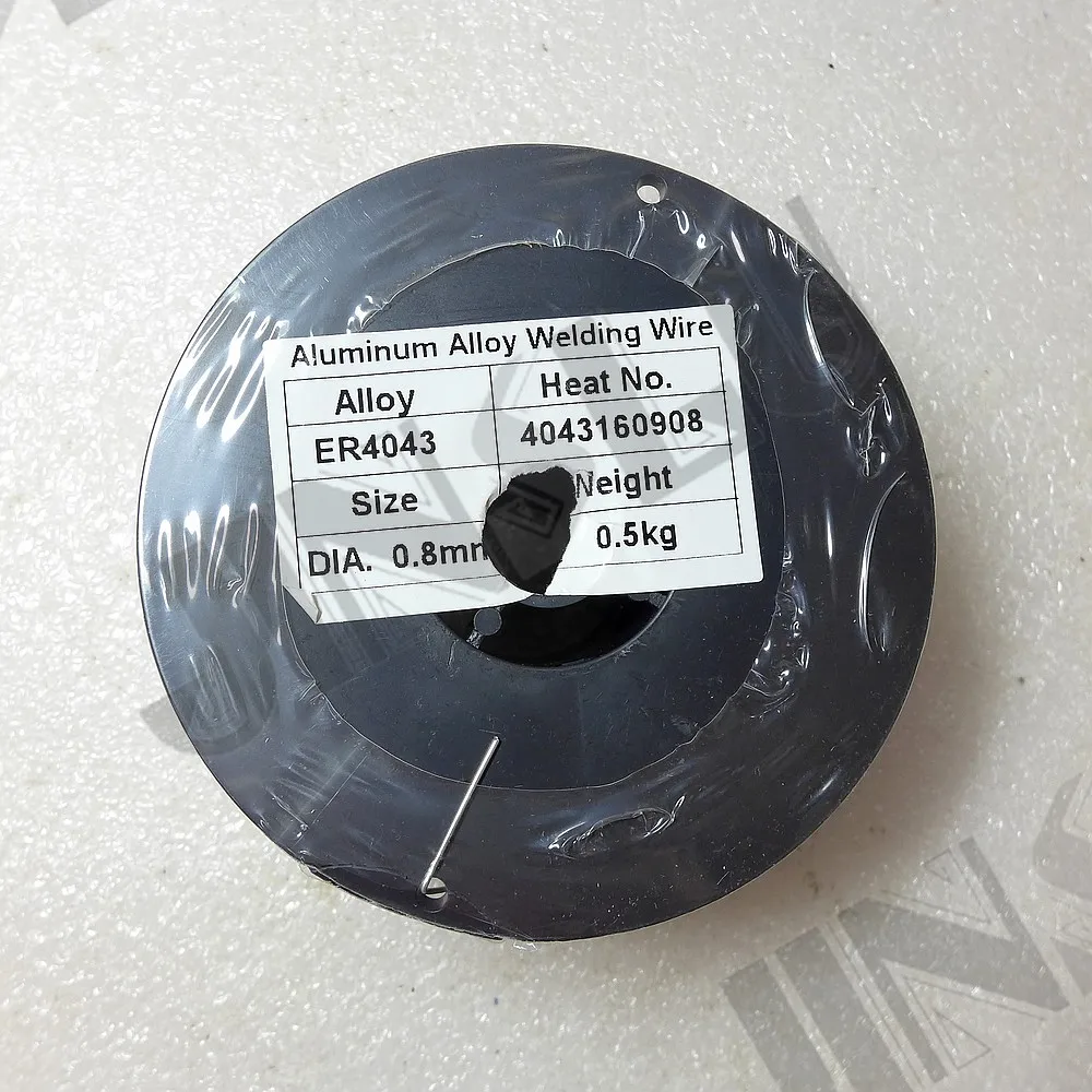 

ER 4043 0.5KG 0.8mm 0.030inch Aluminium Alloy Welding Wire Mig Wire Core for Mig Welding Machine Welder Spool Gun welding reel