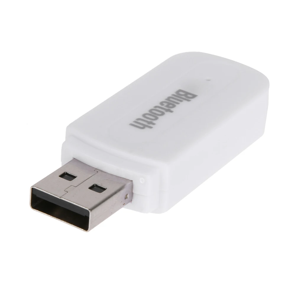 Мини портативное соединение через USB и беспроводное, через Bluetooth аудио сигнала приемник адаптер USB мощность 3,5 мм штекер Bluetooth адаптер с аудио кабелем