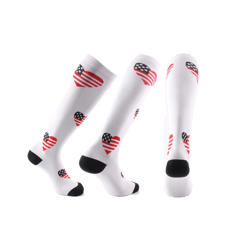 Compression Socks Men& Women Fit Running,Nurses, Flight Travel& Maternity Pregnancy- Boost Stamina, Executive Length Fancies