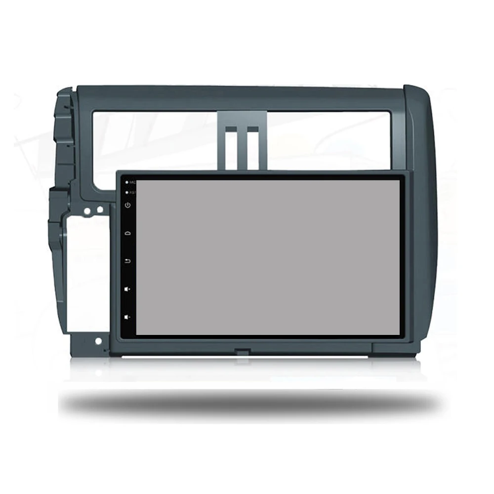 Android 8 1 четырехъядерный 9 дюймов 2 Din Автомобильный dvd-плеер GPS Navi для Toyota Prado 150 Land