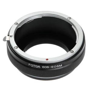Кольцо-адаптер Fotga для Canon EOS EFфотообъектива для Canon EF-S M M2 M3 M5 M6 M50 M10 M100 беззеркальных камер
