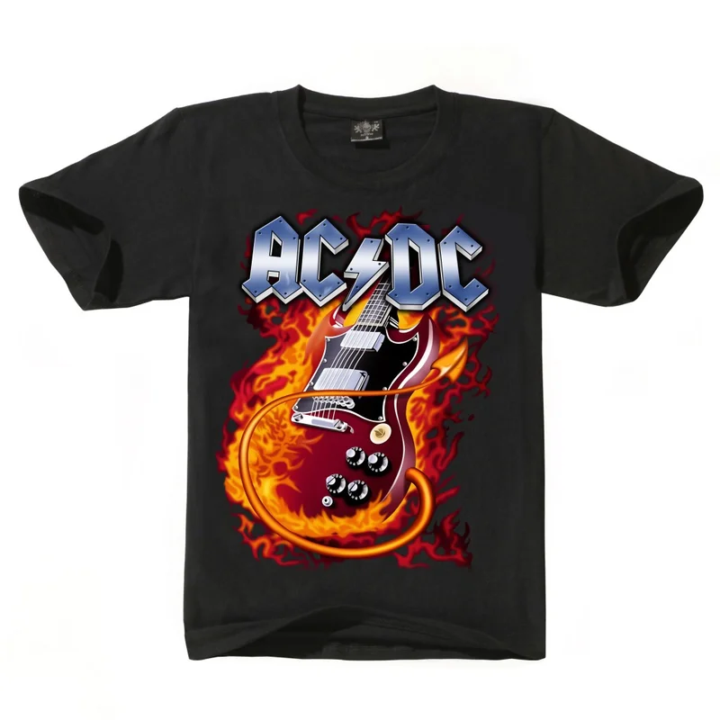 Новая модная мужская ACDC рок-группа футболка мужская ac dc Мужская хлопковая футболка Летняя 3D печать Ac/футболки с dc футболка для мужчин и женщин