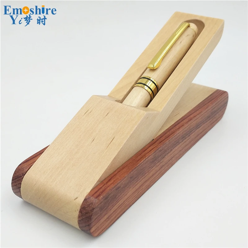 Деревянная шариковая ручка с коробкой в стиле ретро|pen gift set|roller ball penballpoint pen |