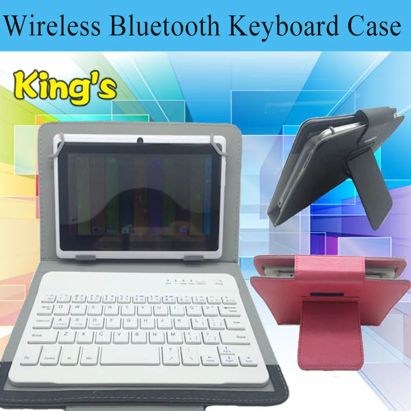 7&quot Wireless Local Language Bluetooth Keyboard Case For Lenovo TAB 2 TAB2 A7-10 A7-10F A7 10F Tablet Cover And 4 Gifts | Компьютеры и