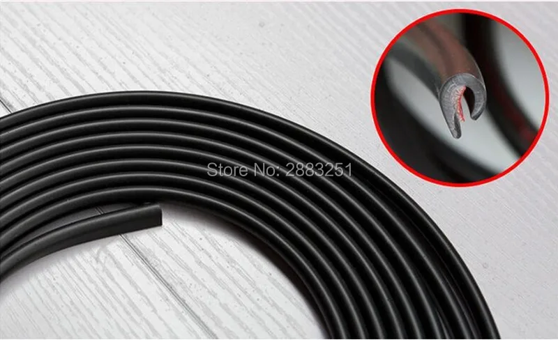 

Car Styling Door Protection Strips Rubber Edge Doors Side Protector Sticker For Skoda octavia fabia yeti rapia superb a