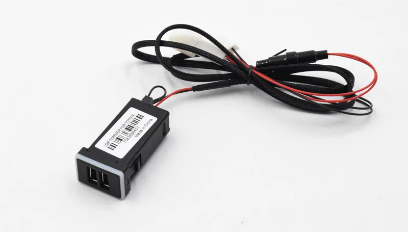 XCGaoon QC3.0 Quickcharge автомобильное зарядное устройство двойной USB телефон PDA адаптер DVR Plug& Play кабель для Toyota