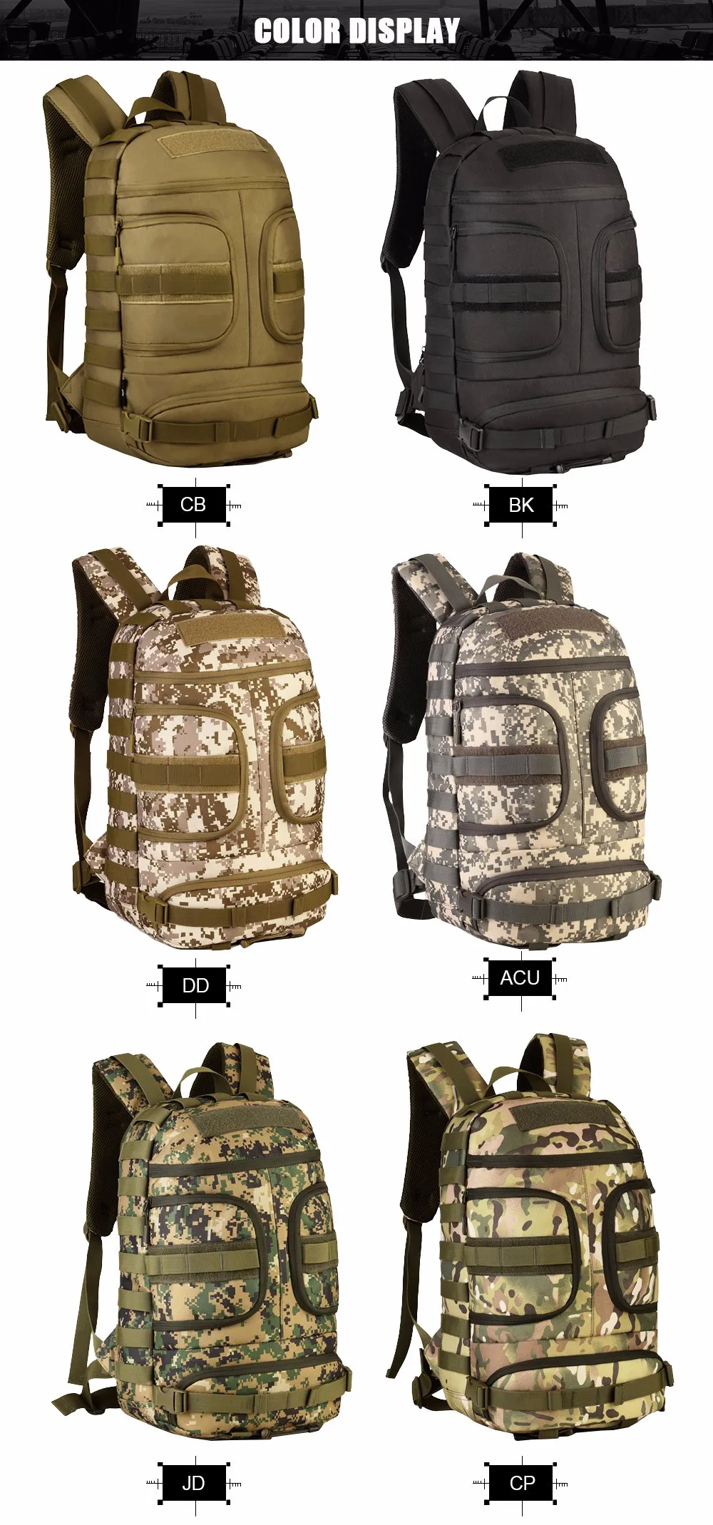 Sinairsoft 35L нейлон тактический рюкзак Для мужчин Водонепроницаемый 14 дюймов ноутбука Дышащий Путешествия Вышивка Крестом Пакет Кемпинг Камера сумка
