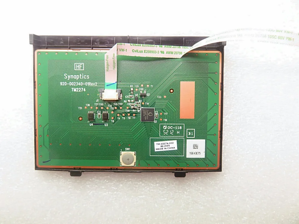 Оригинал для lenovo ThinkPad E545 E530 E530C E535 TM 02274 920 002340 01REV2 01 TM2274 сенсорная панель мыши|thinkpad