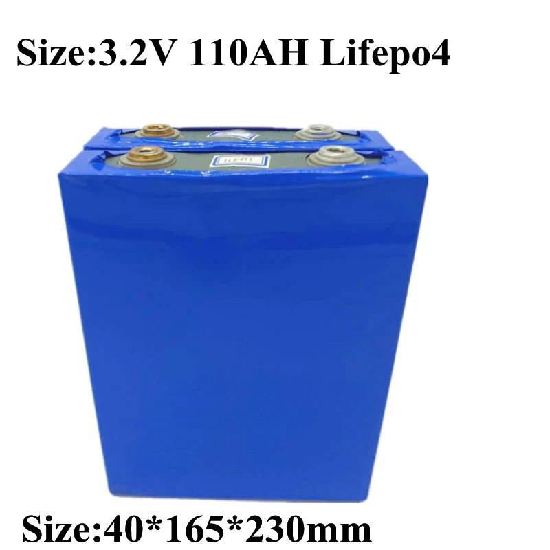 3 2 V 110AH Lifepo4 батарея 3C разрядка для электромобилей солнечные батареи Солнечная