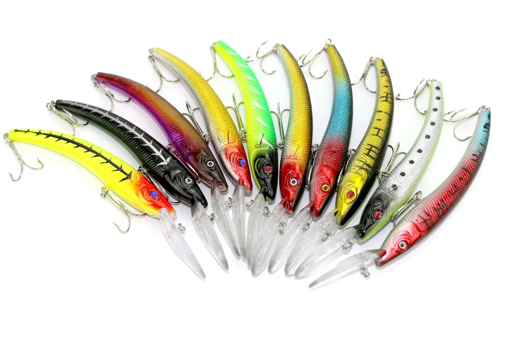 Большая игра Гольян Пластиковые жесткие рыболовные приманки 15 5 см 17 3 г приманка