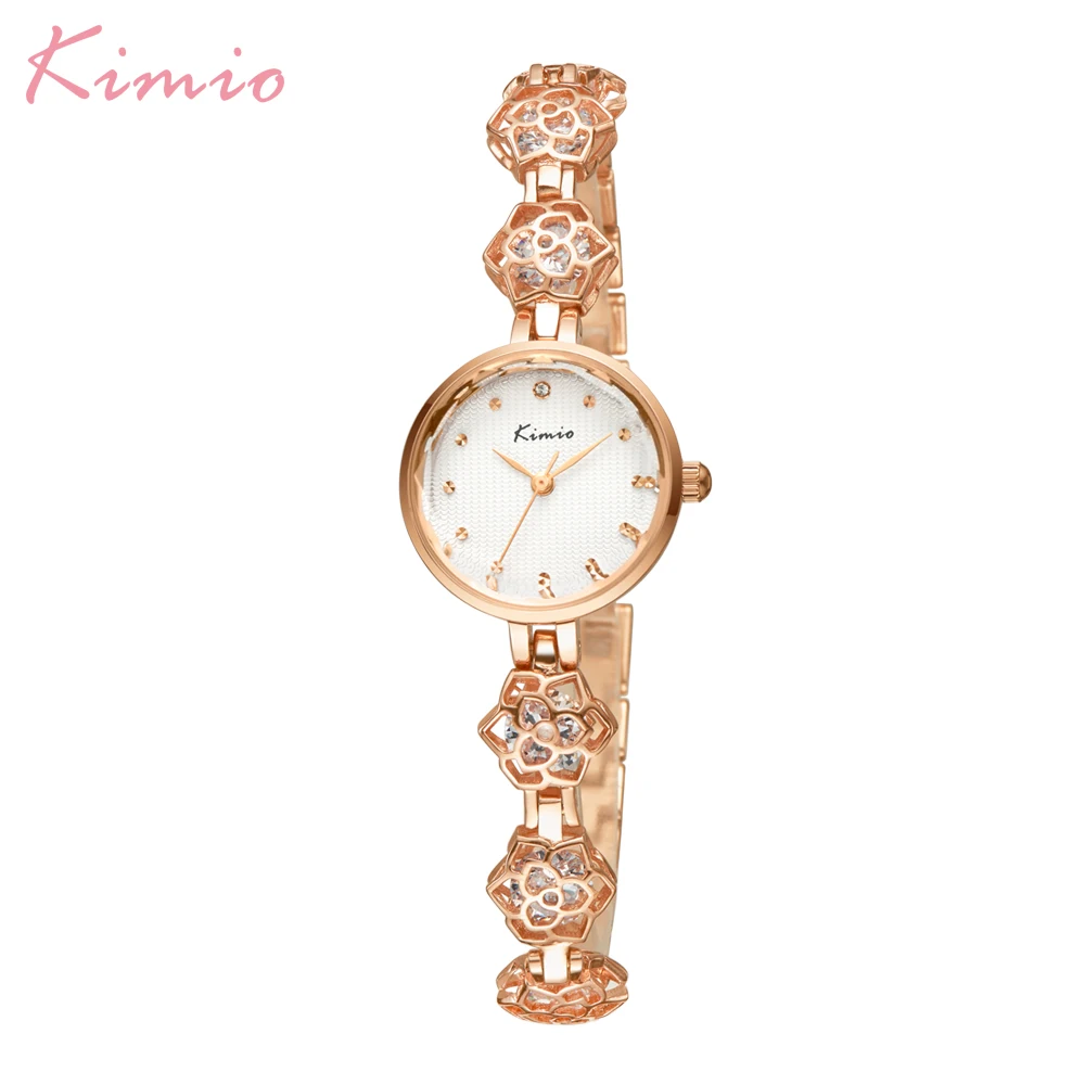 Kimio 2020 Luxury Brand Fashion Bracelet Women Wristwatches Dress Ladies Quartz Watches Relogio Feminino Gift Box Female Clock