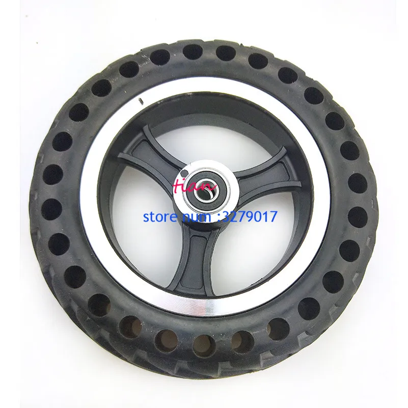 Ненадувное колесо 200x50 однотонная шина x 50 полноколесные колеса Размер 8x2 дюйма