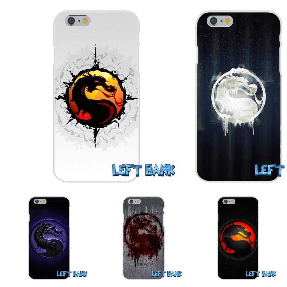 Мягкий силиконовый прозрачный чехол из ТПУ для iPhone 4 4S 5 5S 5C SE 6 6S 7 Plus scorpion mortal kombat|for