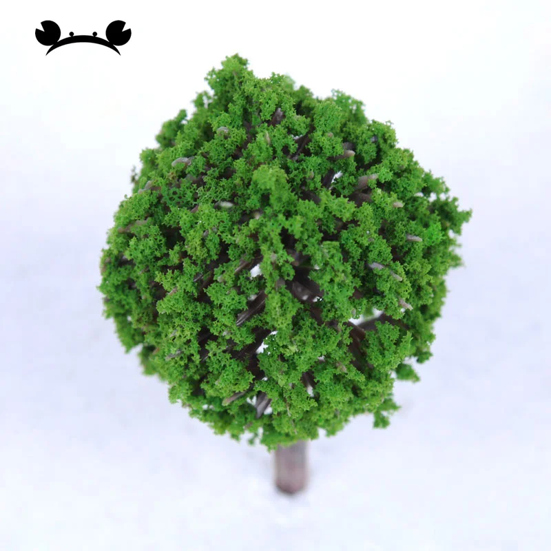 20 шт. модель деревьев в форме шарика пейзажа Деревья Поезд Макет сад пейзаж