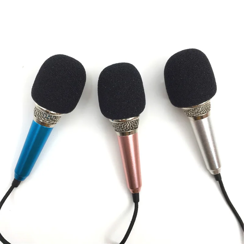 Портативный мини микрофон 3 5 мм стерео Студийный для речи Аудио Микрофон
