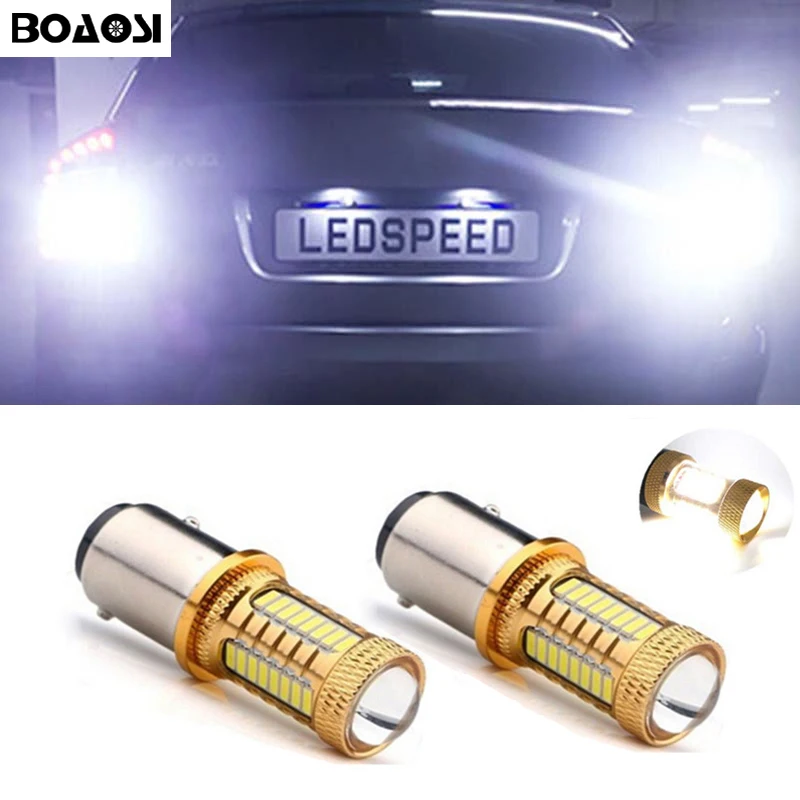 2x светодиодный ные задсветильник лампы заднего хода 1156 4014 чип CREE для Skoda Fabia Ctavia