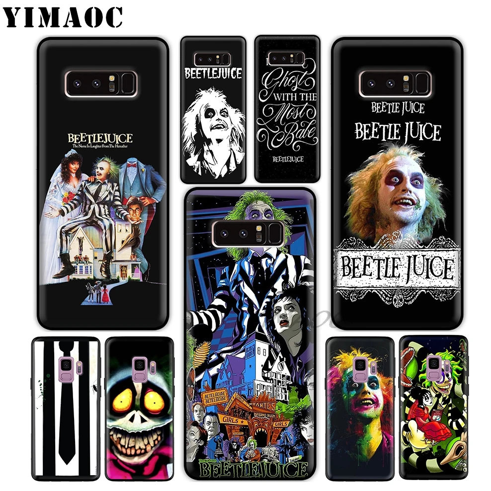 YIMAOC Beetlejuice Handbook Soft Silicone Case for Samsung Galaxy A9 A8 A6 Plus 2018 A5 A3 2017 2016 Note 9 8 |
