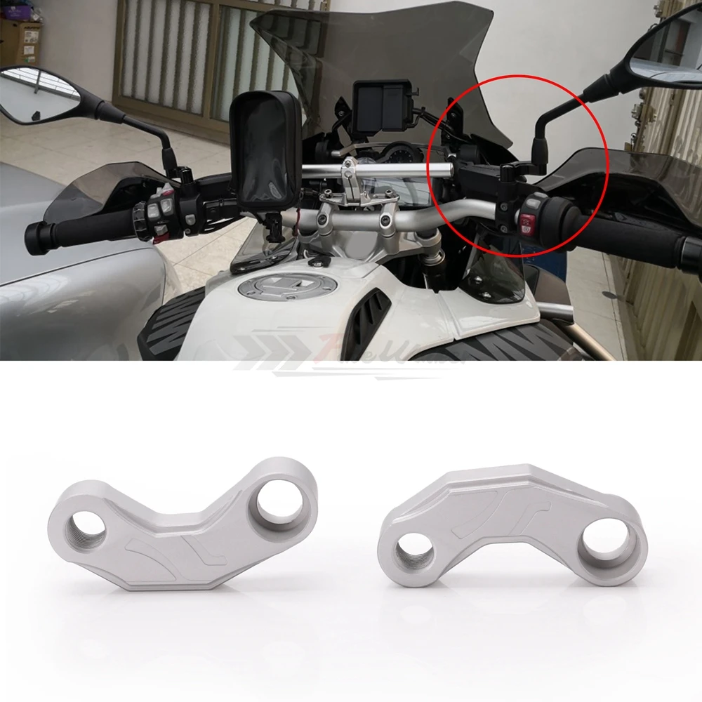 Универсальный алюминиевый удлинитель для зеркала с ЧПУ мотоцикла расширители