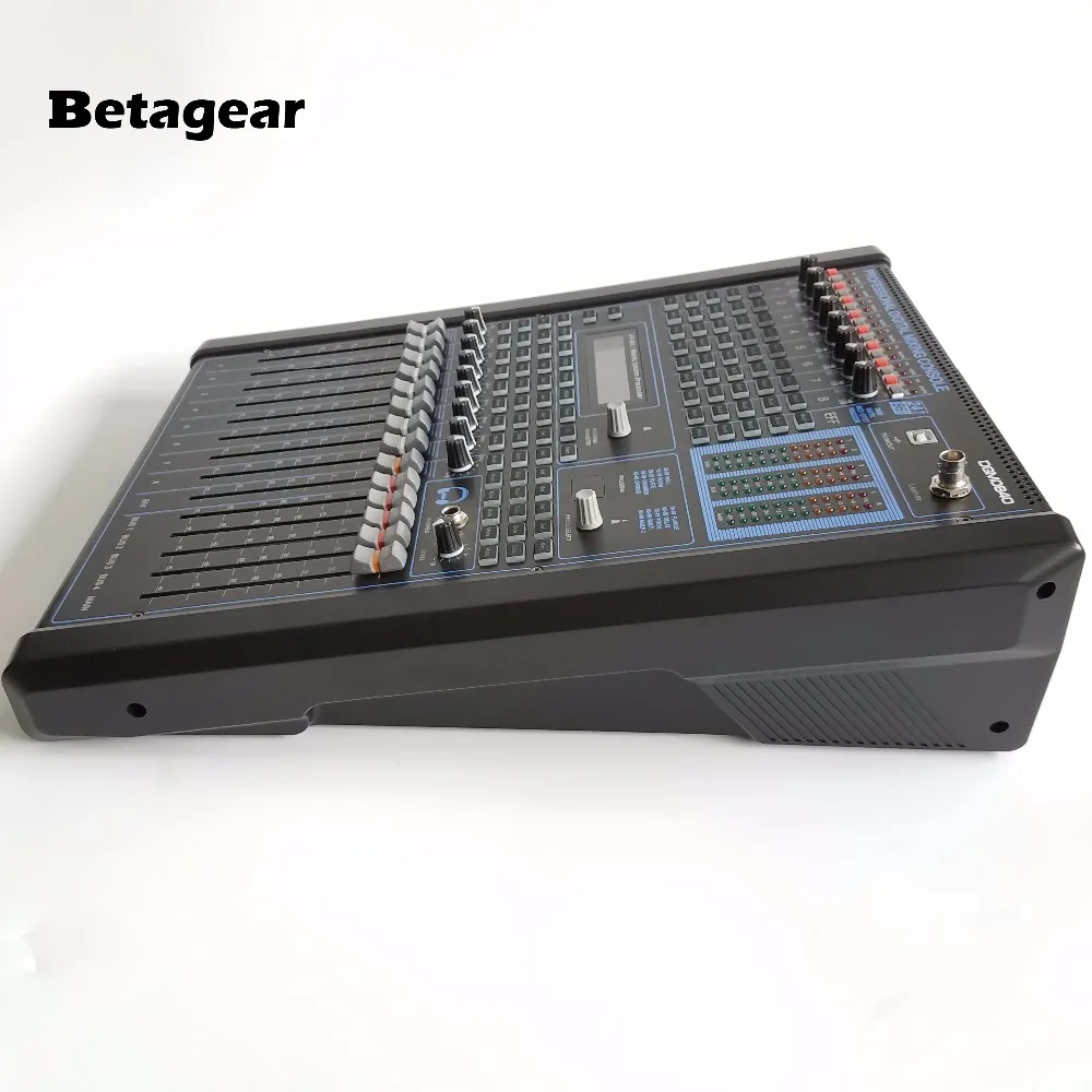 Betagear Профессиональный цифровой аудио микшерный пульт 8 канальный аудио смеситель profissional аудио оборудование цифровой микшерный пульт в прямом эфире