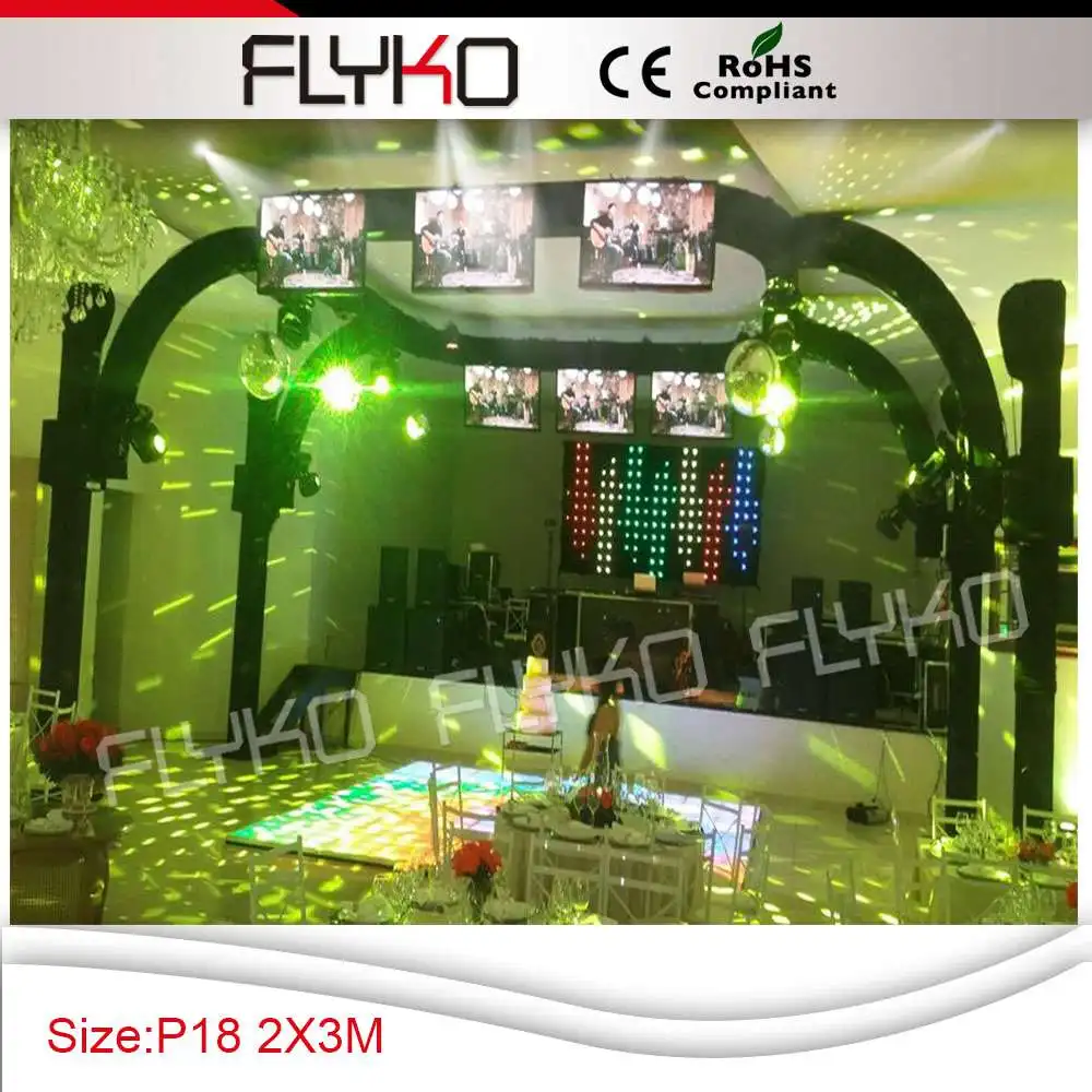 Новый Продукт rgb гибкий светодиодный экран для занавесок | Лампы и освещение