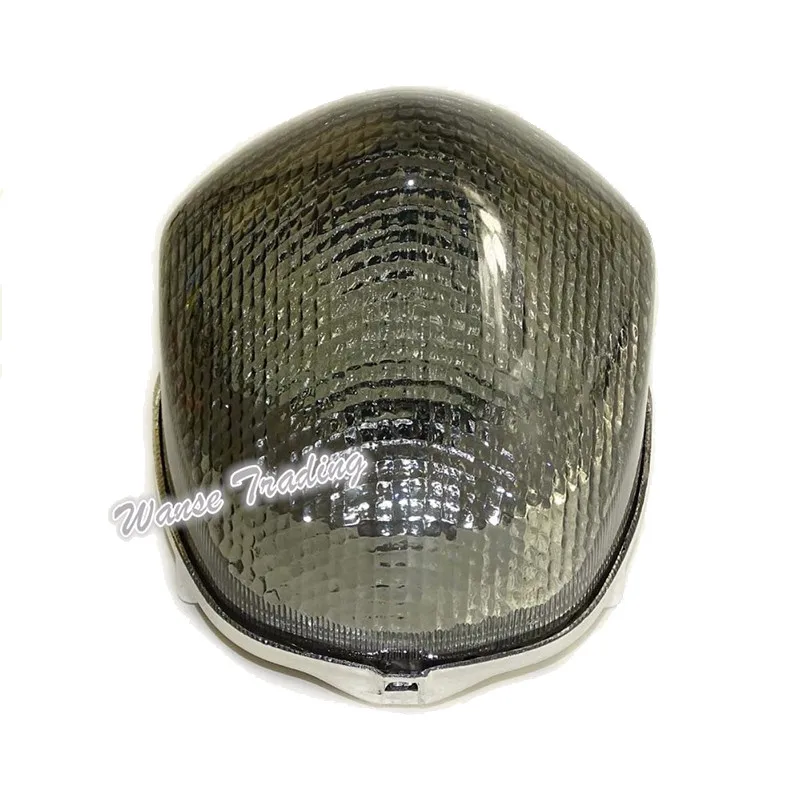 Smoke Lens Waase для Suzuki Katana 600 750 GSX600F GSX750F 1998 1999-2002 E-Mark задний светильник поворотники тормоза Встроенный светодиодный светильник - Цвет: Smoke Lens