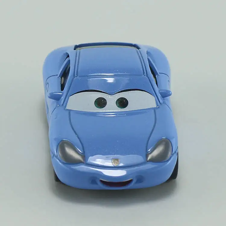 Disney Pixar Тачки Маккуин девушка Салли масштаб 1:55 Литые металлические модели милые