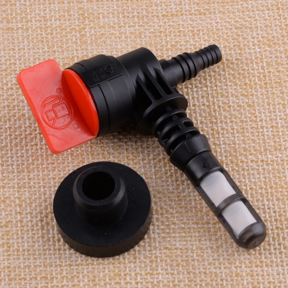 

LETAOSK New Shut Off Valve Gas Fuel Grommet Filter Tanks Fit for Briggs&Stratton Generator 80270GS 80270 78299 192980GS 208961
