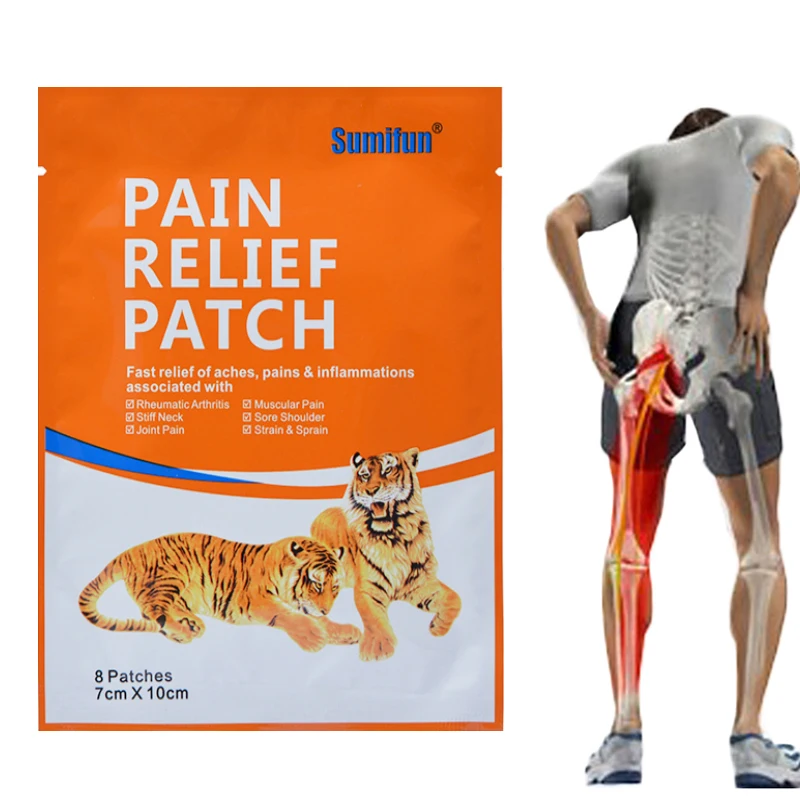 40 шт. прозрачные обезболивающие пластырь китайский медицинский для облегчения