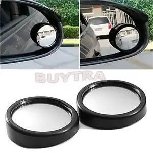 2Pcs Car Vehicle Blind Spot Dead Zone Mirror Rear View Small Round Auto Side 360 Wide Angle Convex | Автомобили и мотоциклы