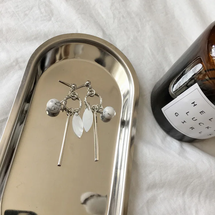 2020 новые модные серьги индивидуальные с кисточками и круглыми бусинами