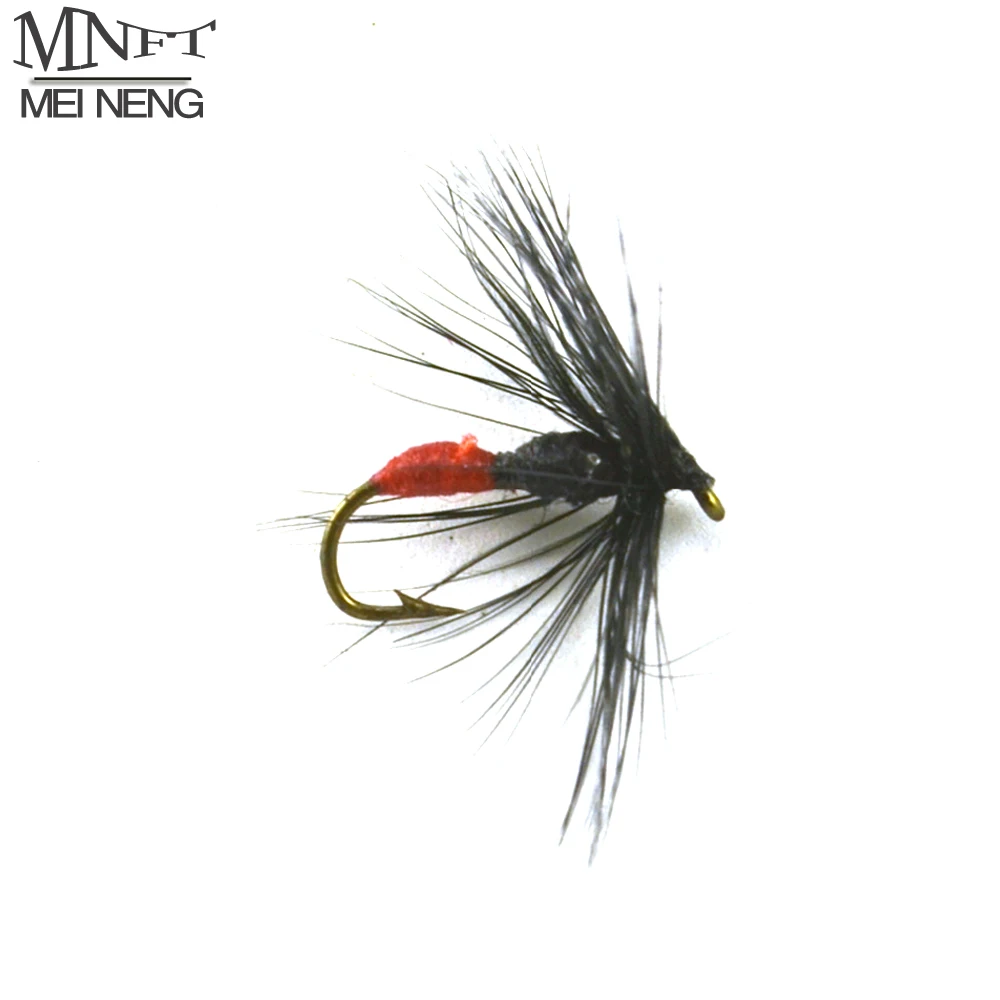 MNFT 10 шт. # жесткий корпус красный ягодиц черный муравей мухи влажные рыболовные