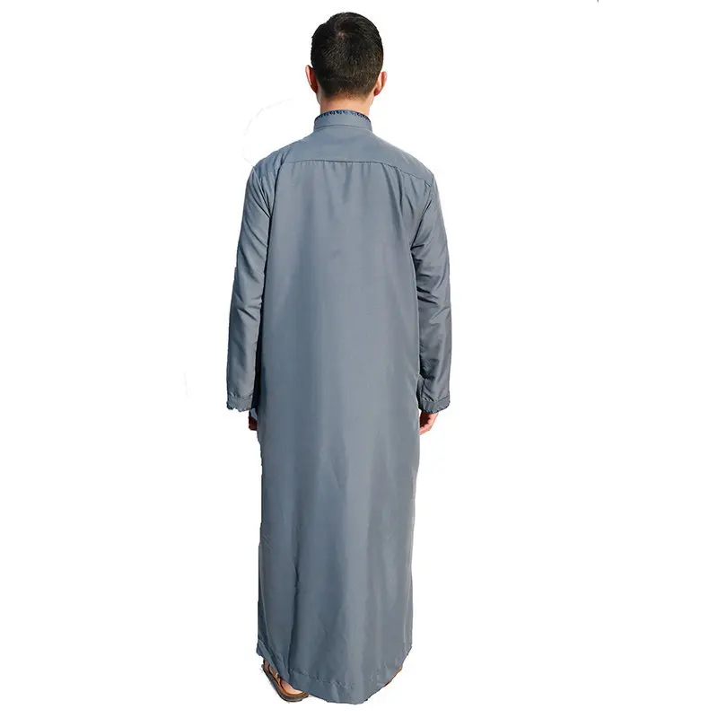 (12 шт./лот) 2019 новейший дизайн мусульманская Мужская одежда abayas YM111|Мусульманская