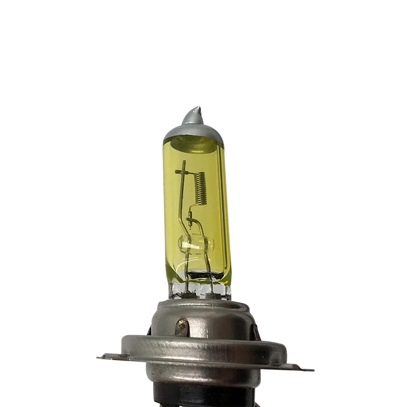 1 шт H7 12 V 100 W PX26d желтый свет Галогенные лампы для Автомобильная фара лампы автомобиль туман лампа для высокого освещения фокус