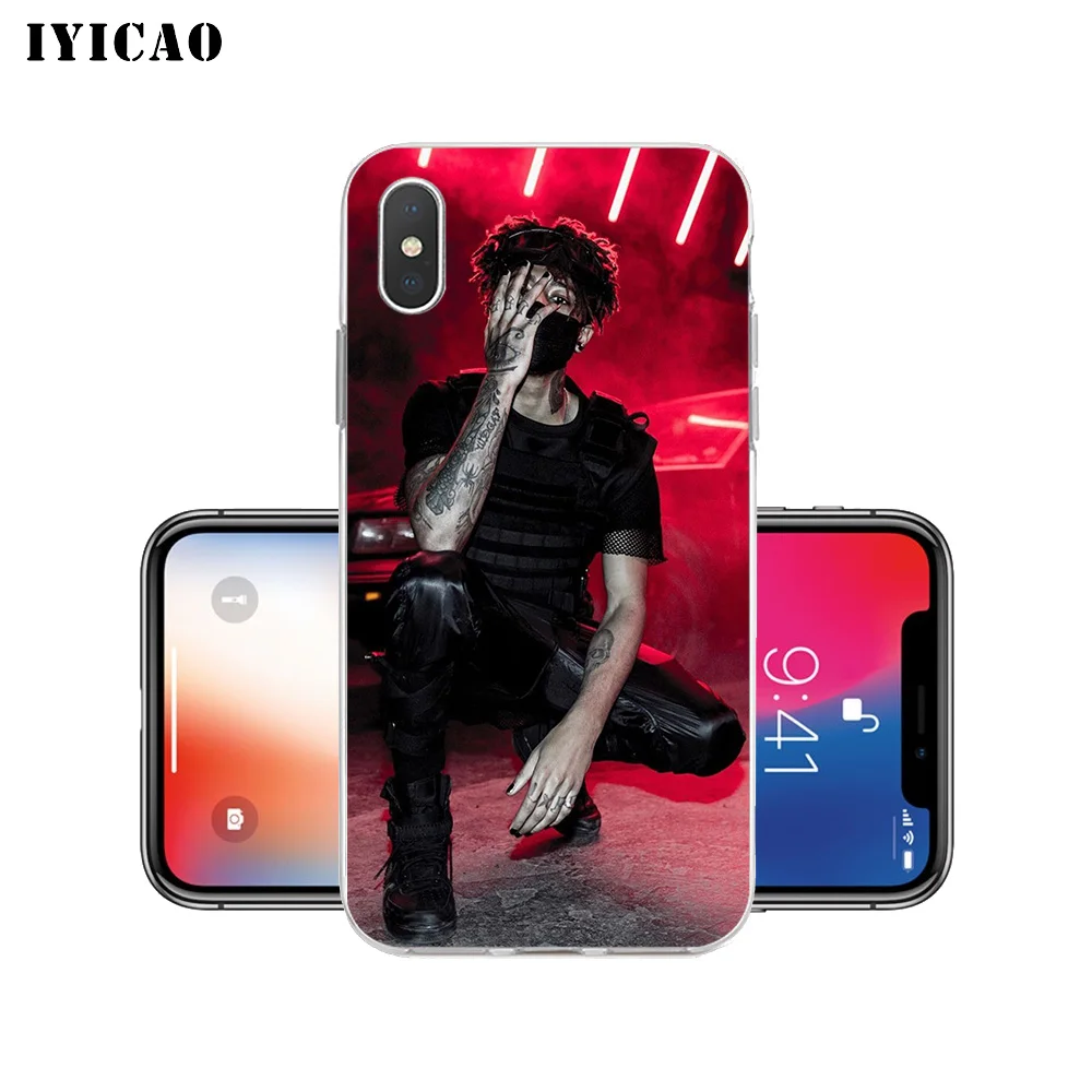 IYICAO Juice WRLD 999 Мягкий силиконовый чехол для iPhone X XR XS MAX 6 6s 7 8 Plus X 5 5S SE TPU чехол