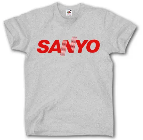 SANYO логотип рубашка S XXXL старинные аудио видео технологии кондиционер
