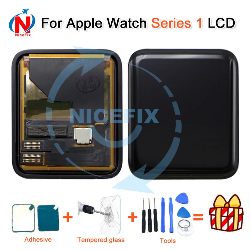 ЖК дисплей для Apple Watch Series 1 38/42 мм A1802 A1803 A1553 A1554 кодирующий преобразователь