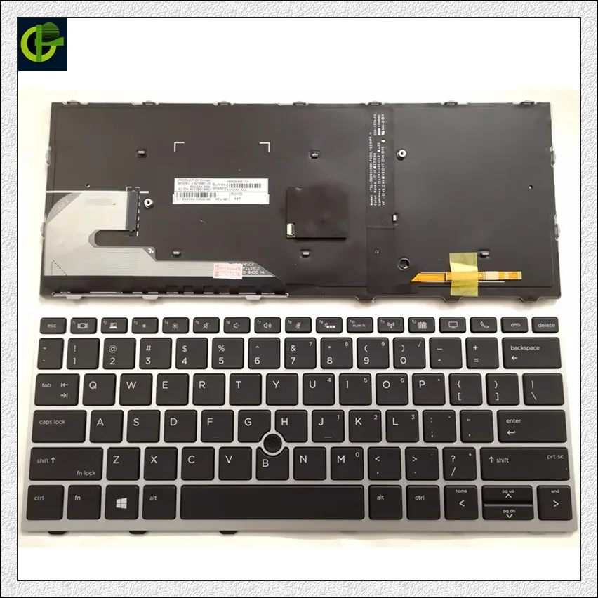 Новая английская клавиатура с подсветкой Оригинальная для HP 730 g5 735 G5 830 836 мышью