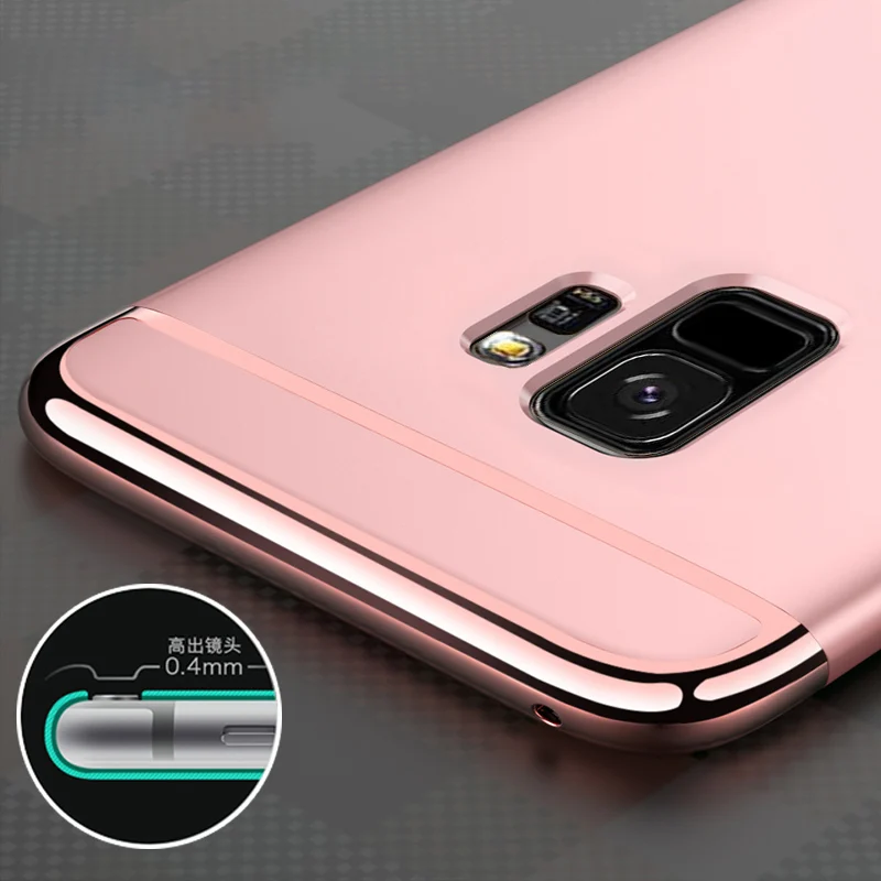 Жесткий чехол BFOLLOW Batman для Samsung Galaxy S9/S9 Plus/Note 8 Note 9/S8/S8 Plus 3 в 1 чехол-накладка |