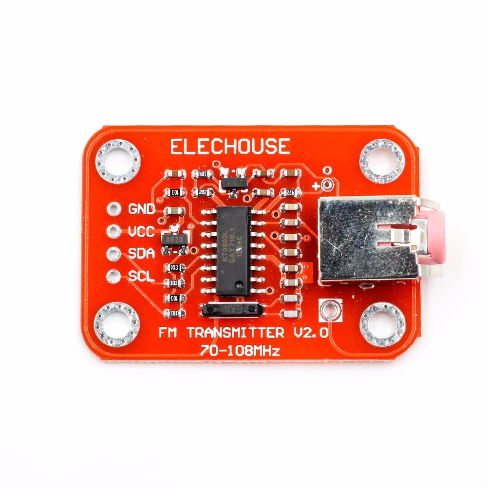 Модуль FM передатчика V2.0 цифровой модуль радио для микрофона Arduino|Интегральные