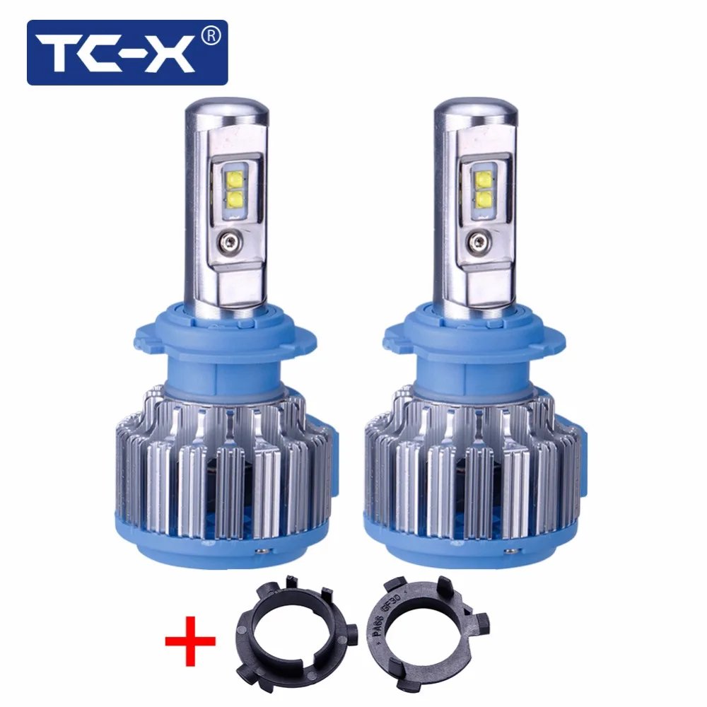 TC-X led автолампы 12 в для Хендай Велостер/Купе/Соната 9 светодиодные лампы авто Н7 12V