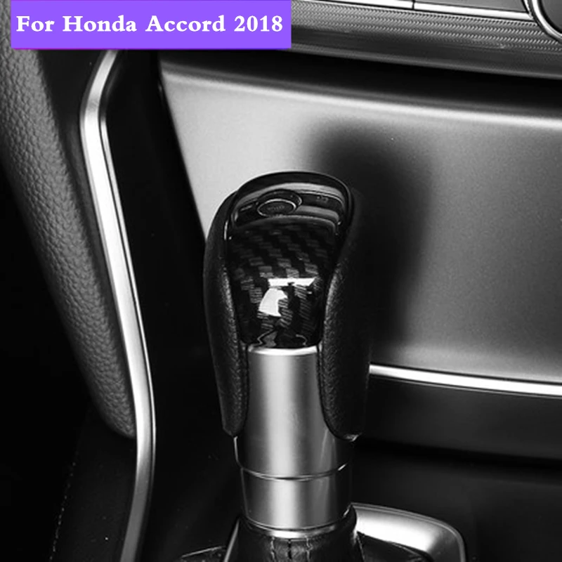 Декоративные наклейки на рычаг переключения передач для Honda 10th Accord 2018 ручка