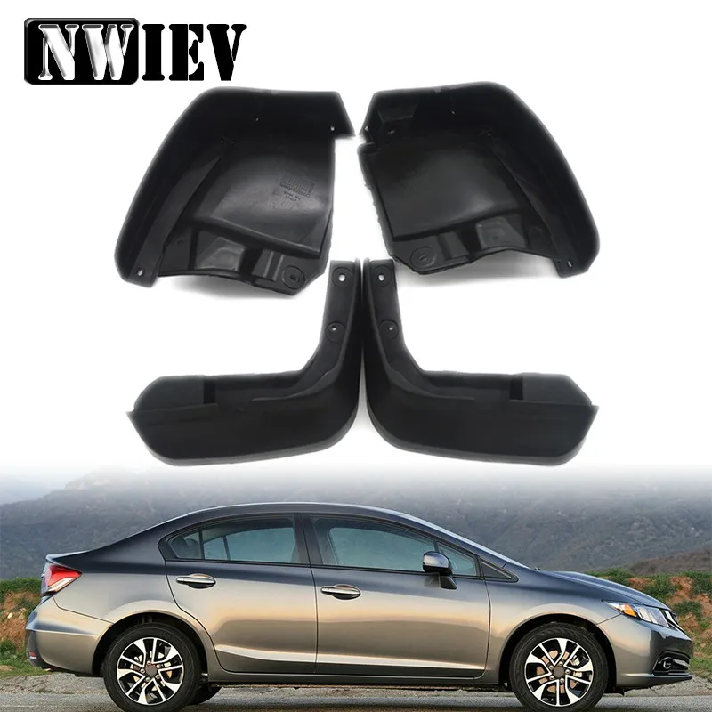 NWIEV автомобильные передние и задние брызговики модифицированные для Honda Civic 4