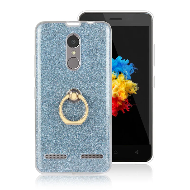 Для Vibe K6 роскошный блестящий вращающийся чехол держатель для Lenovo мягкий гибкий
