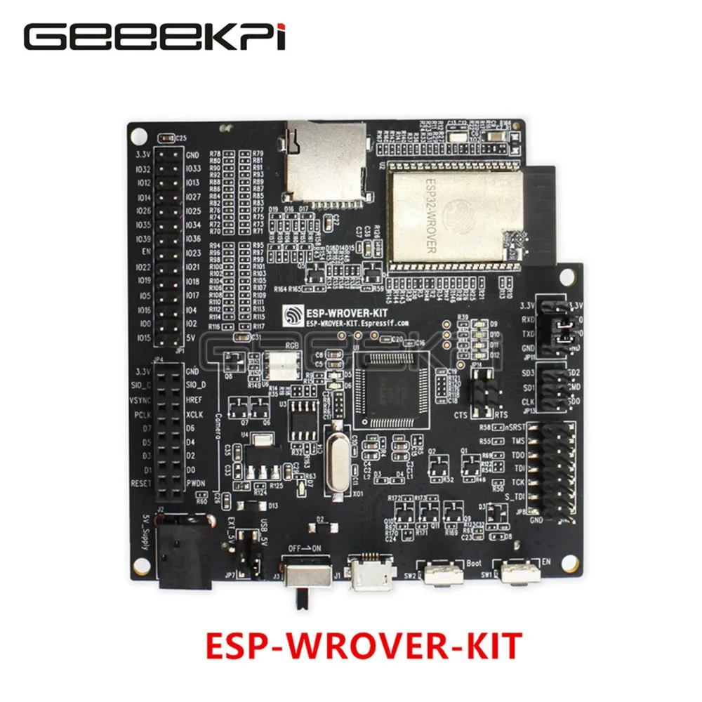 Макетная плата GeeekPi ESP32 с Wi Fi беспроводной Bluetooth и ЖК экраном 3 2 дюйма поддержкой
