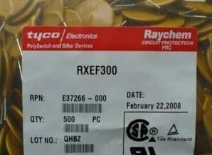 500 шт. x RXEF300 60V 72V 3A PTC сбрасываемый предохранитель
