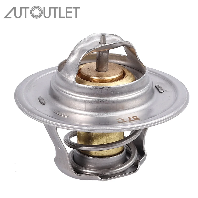 Термостат с прокладкой 87 градусов для 1,6 1,8 T 2,0 AUDI A3 A4 A6 TT VW GOLF Passat SKODA 050121113C 06B121113A