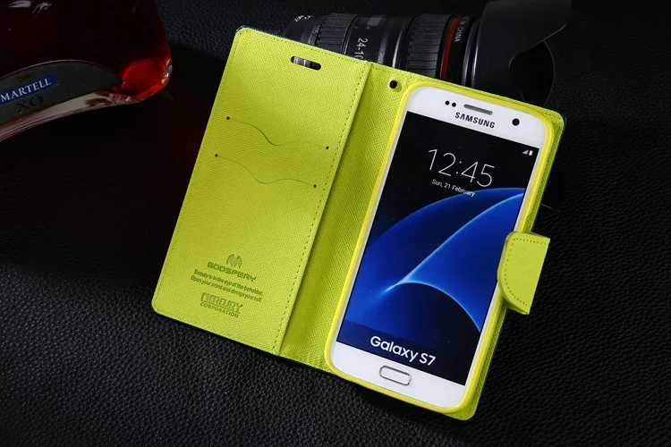 Goospery кожаный чехол-бумажник с откидной крышкой чехол для samsung Galaxy A10 A20 A30 A40 A50 A70 M10 M20 M30 S10 S9 S8 плюс S7 край